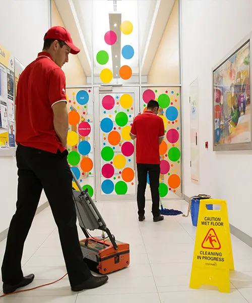 office cleaning low traffic