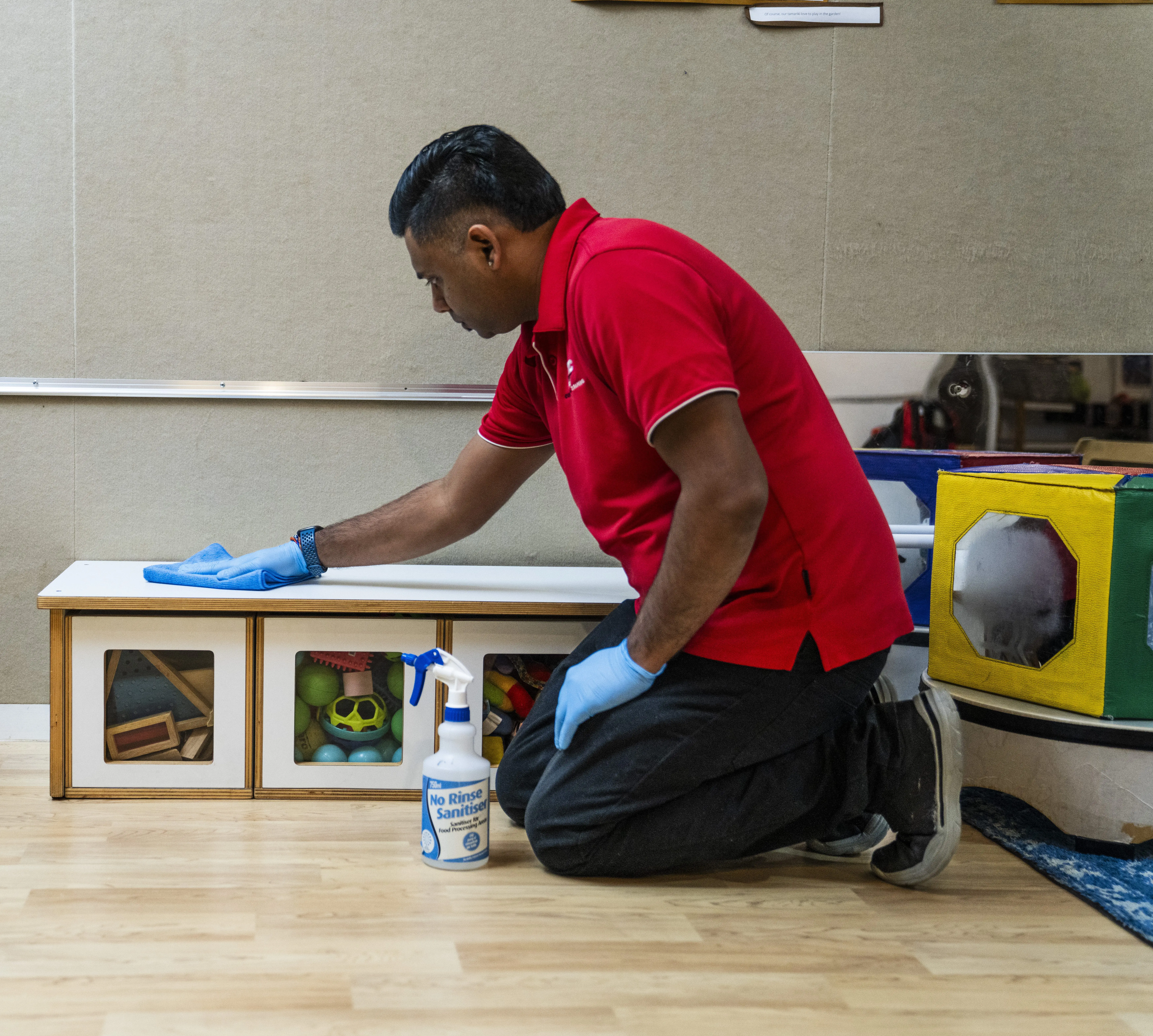 Childcare cleaning