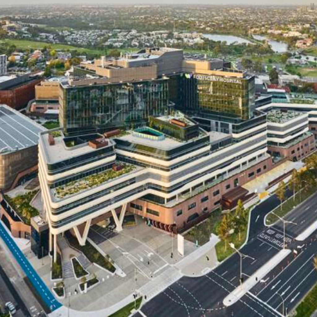 new Footscray Hospital was one of Victoria’s largest ever health infrastructure projects.